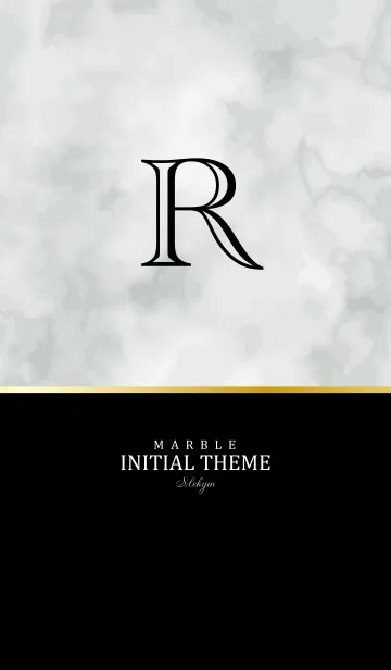 [LINE着せ替え] Initial -R- MARBLEの画像1