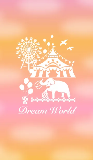 [LINE着せ替え] Dream World -pink-の画像1