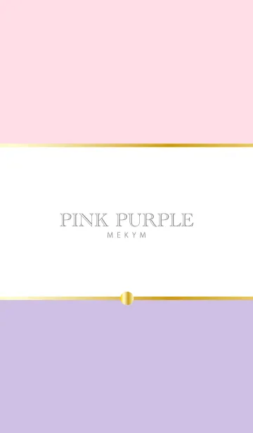 [LINE着せ替え] PINK PURPLE THEME.の画像1