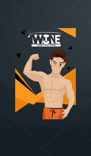 [LINE着せ替え] Mr.Wine [Gym Workout]の画像1