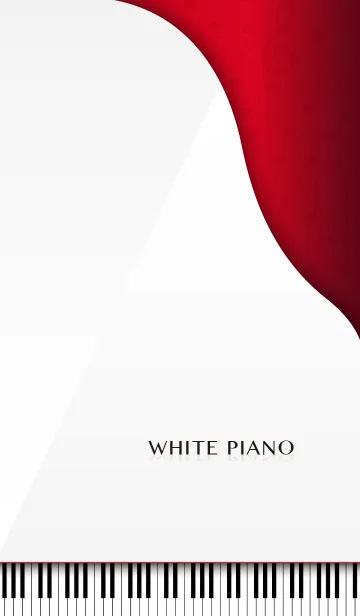 [LINE着せ替え] WHITE PIANO 1 白いピアノの画像1