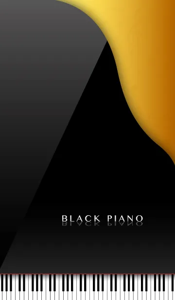 [LINE着せ替え] BLACK PIANO 1 黒いピアノの画像1
