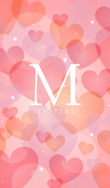[LINE着せ替え] INITIAL -M- Love Heartの画像1