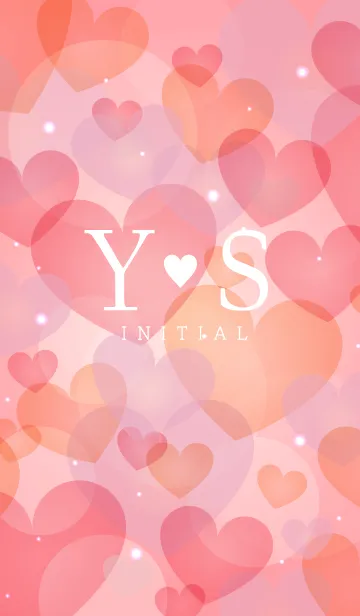 [LINE着せ替え] INITIAL -Y＆S- Love Heartの画像1
