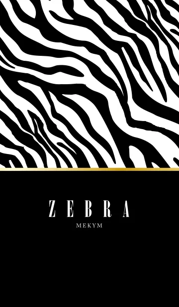 [LINE着せ替え] Z E B R Aの画像1