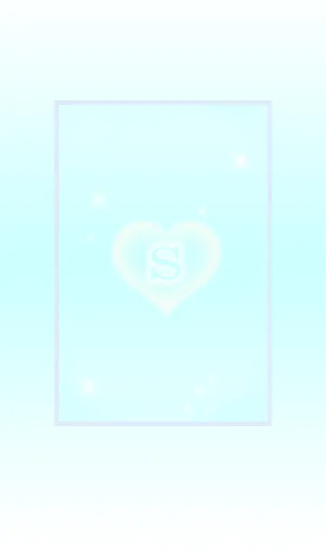 [LINE着せ替え] イニシャルハート・Sの画像1