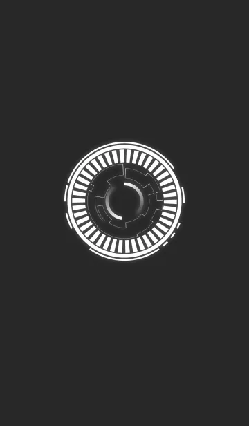 Hi-Tech HUD Theme Ver. Whiteの着せ替えメイン画像