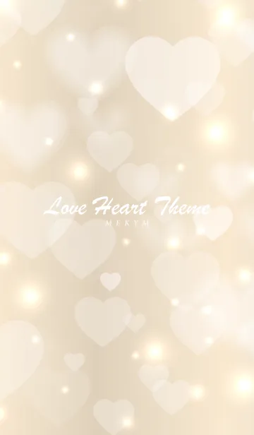[LINE着せ替え] Love Heart Theme...の画像1