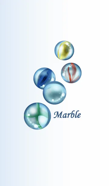 ビー玉 Summer marblesの着せ替えメイン画像