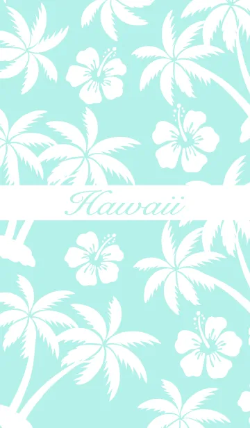 [LINE着せ替え] Hawaii mintの画像1