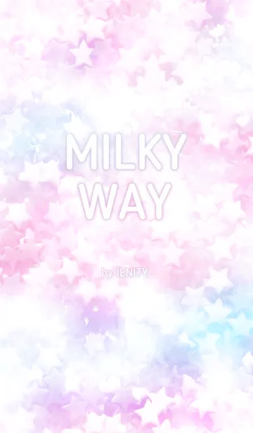 Milky Way / No.001 / Pink BlueのLINE着せ替え