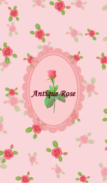 [LINE着せ替え] Antique Rose pinkの画像1