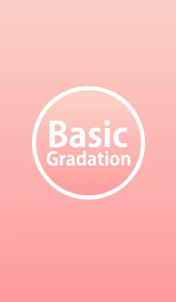 [LINE着せ替え] Basic Gradation Baby Pinkの画像1