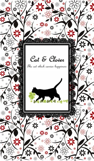 [LINE着せ替え] 幸せを運ぶネコ レトロver.の画像1