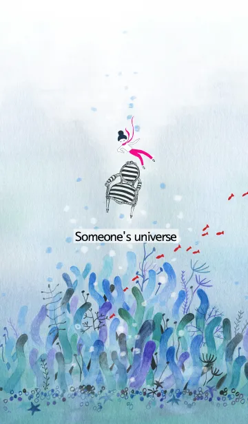 [LINE着せ替え] Someone's universe_08_up n downの画像1