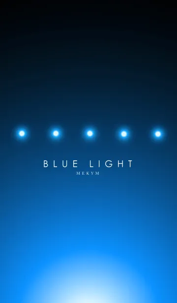 [LINE着せ替え] BLUE LIGHT -MEKYM-の画像1