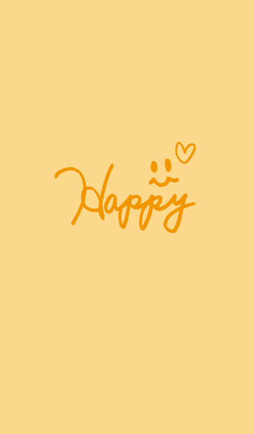 Happy にこちゃん オレンジ のline着せ替え 画像 情報など Happy にこちゃん オレンジ のline着せ替え 画像 情報など