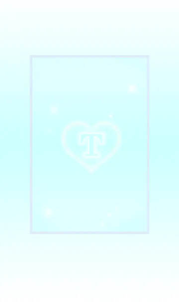 イニシャルハート・Tの着せ替えメイン画像