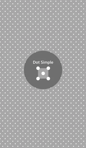 [LINE着せ替え] Dot Simpleの画像1