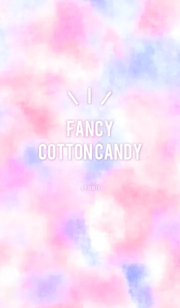 [LINE着せ替え] FANCY COTTON CANDY / No.05 / Pink Blueの画像1