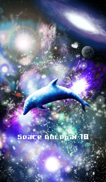 [LINE着せ替え] Space Dolphin 10の画像1