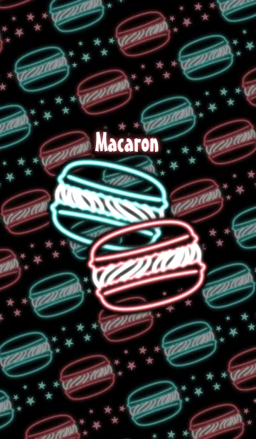 Macaron -Neon style-の着せ替えメイン画像