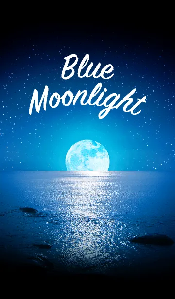 [LINE着せ替え] Blue Moonlightの画像1