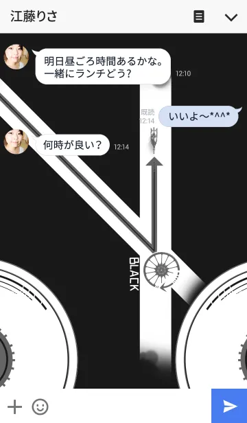 [LINE着せ替え] カラーロードバイク2の画像3