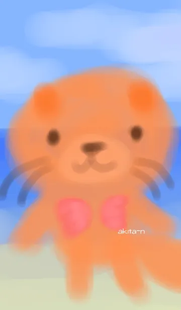 海とらっこちゃんの着せ替えメイン画像