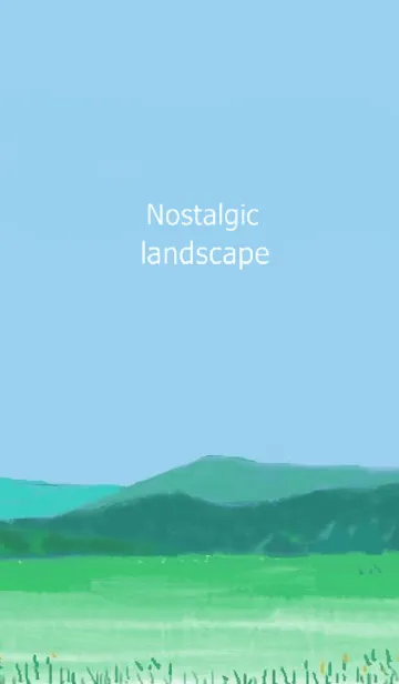 [LINE着せ替え] 懐かしい風景の画像1