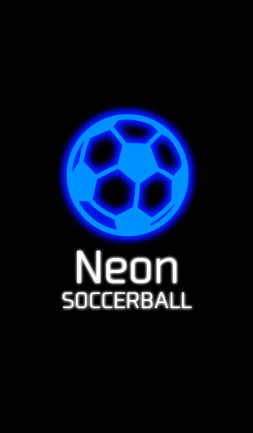 [LINE着せ替え] Neon18 サッカーボールの画像1