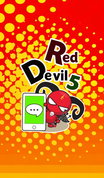[LINE着せ替え] Red Devil 5の画像1
