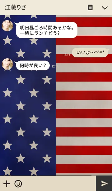 [LINE着せ替え] U S Aの画像3