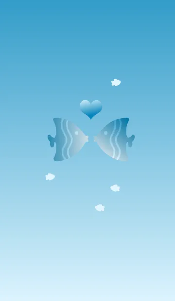 [LINE着せ替え] Angelfish*sea**の画像1