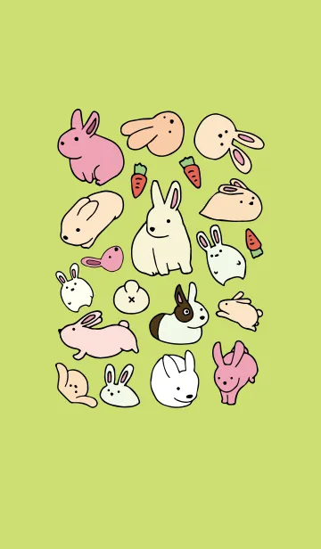 [LINE着せ替え] RABBIT RABBIT RABBITの画像1