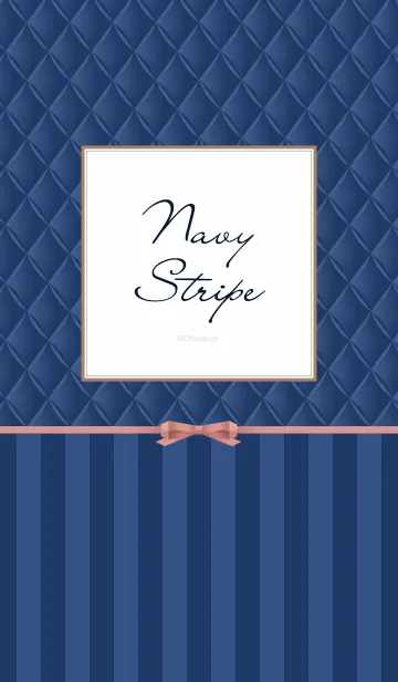 Navy Stripeの着せ替えメイン画像