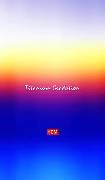 [LINE着せ替え] HCM* Titanium Gradationの画像1