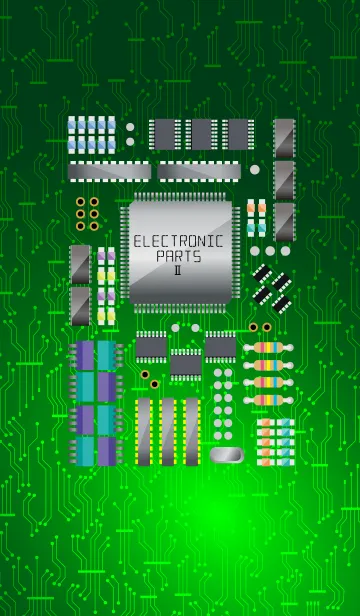 [LINE着せ替え] Electronic Parts Theme 2の画像1