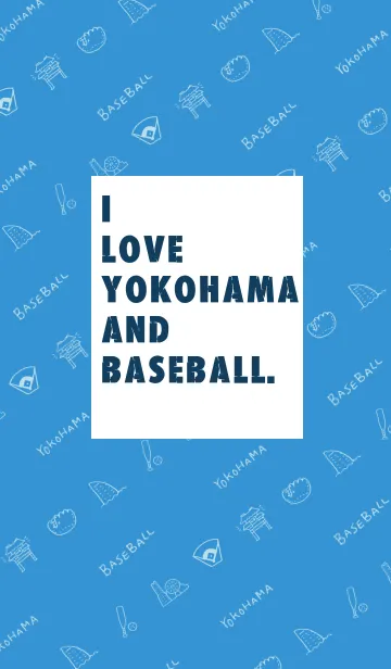 [LINE着せ替え] 野球と横浜を愛してやまないNo.3の画像1