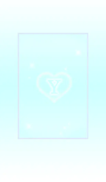 [LINE着せ替え] イニシャルハート・Yの画像1