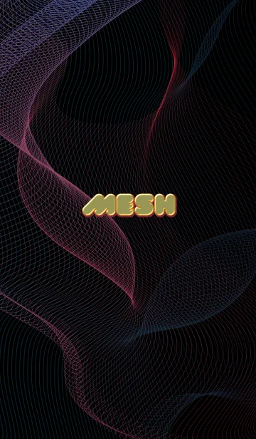 [LINE着せ替え] Mesh_blackの画像1