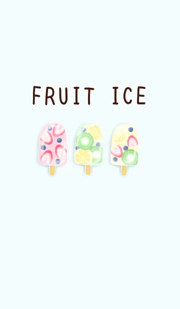 [LINE着せ替え] Fruit ice barの画像1
