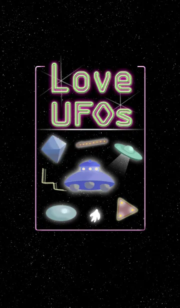 [LINE着せ替え] Love UFOsの画像1