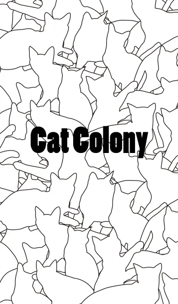 [LINE着せ替え] Cat Colonyの画像1