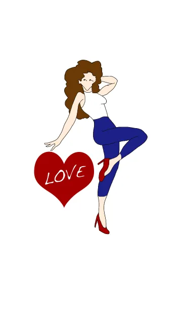 Love Girls！のLINE着せ替え