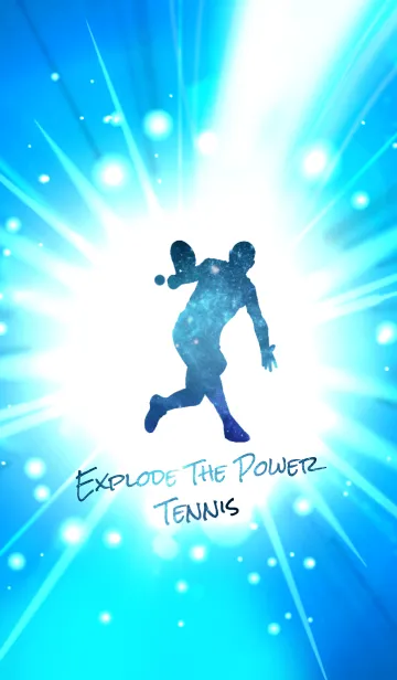[LINE着せ替え] Explode the power Tennis Ver.2の画像1