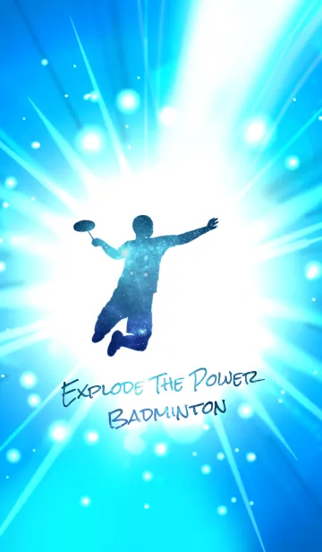 [LINE着せ替え] Explode the power Badminton Ver.2の画像1