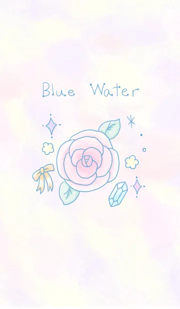 [LINE着せ替え] Blue Waterの画像1