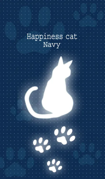 しあわせのネコ (Navy Ver.)の着せ替えメイン画像