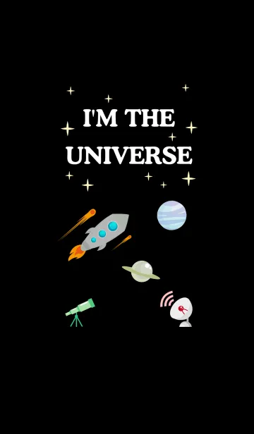 [LINE着せ替え] 私は宇宙ですの画像1